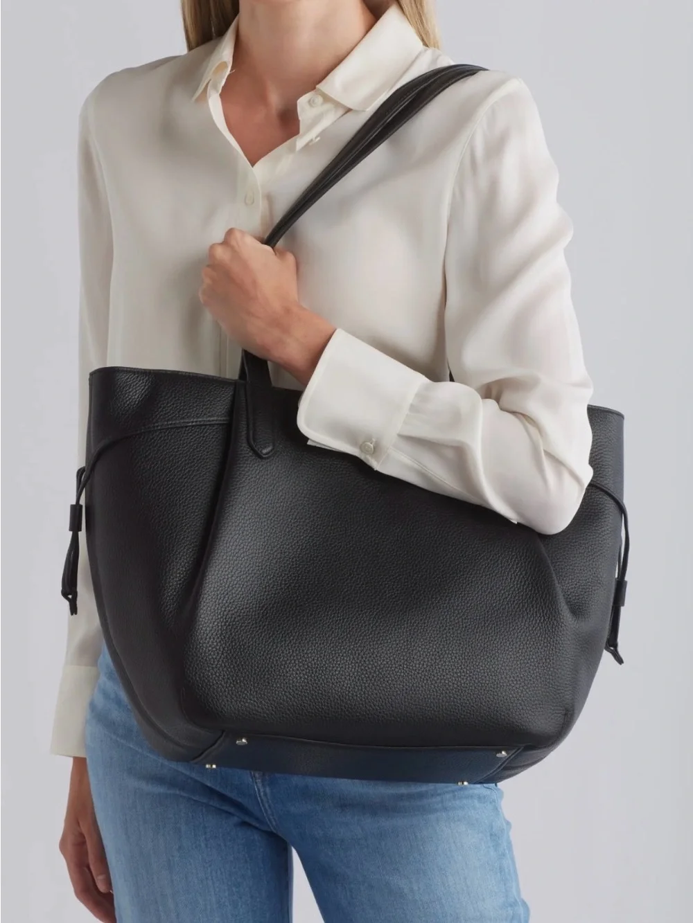NWOT Kate spade Black Pebbled Leather Tote
